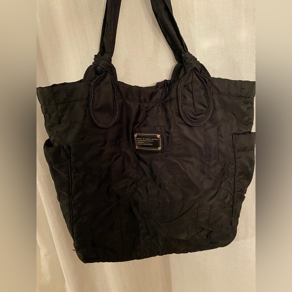 Marc by Marc Jacobs Black Nylon Tate Tote Bag - Picture 2 of 12